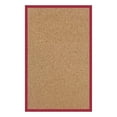 thumbnail image 1 of Linon Empire Machine Tufted Wool 9'10"x13' Rug in Cork Brown and Red, 1 of 5