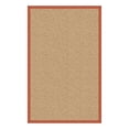 thumbnail image 1 of Linon Empire Machine Tufted Wool 9'10"x13' Rug in Sisal and Burnt Orange, 1 of 8