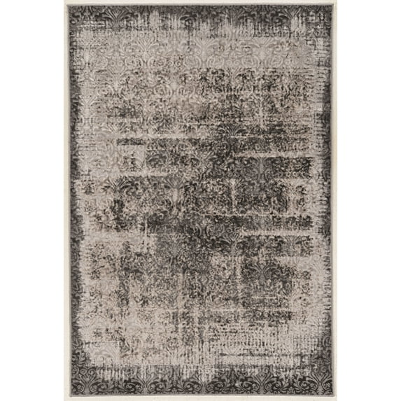 Evolution Damask Stripe BeigeandBrown 5X7.6