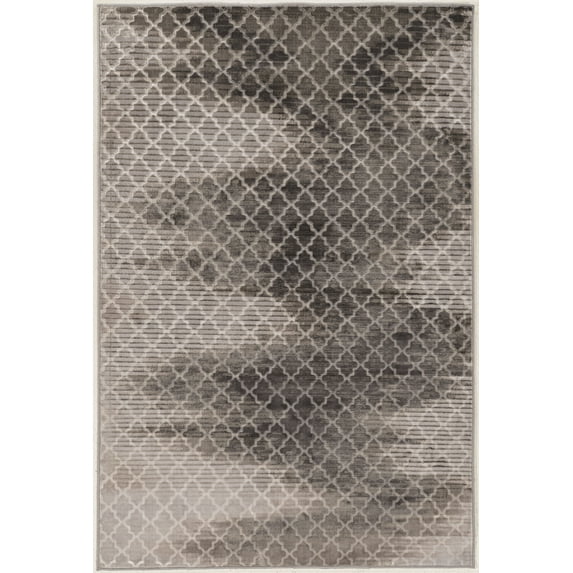 Evolution Trellis Zigzag GreyandBlack 8X10.3