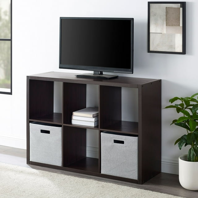 Linon Galli 6 Cubby Storage Cabinet, Multiple Colors