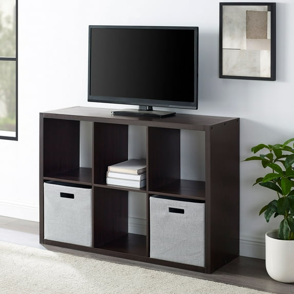 Linon Galli 6 Cubby Storage Cabinet, Multiple Colors