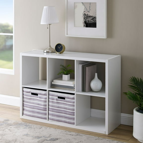 Linon Galli 6 Cubby Storage Cabinet, Multiple Colors