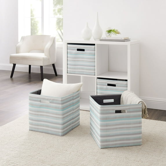 Linon Galli Storage Bin, 2-Pack , Multiple Colors