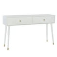 thumbnail image 1 of Linon Gemma 2-Drawer Console Table, White, 1 of 16