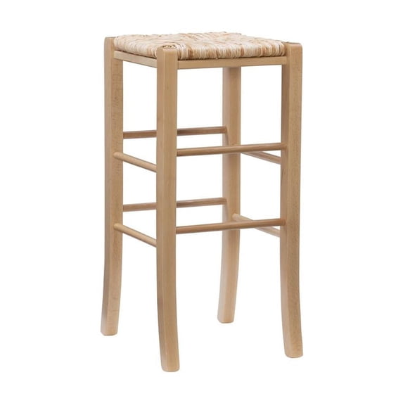 Gianna Backless Barstool Natural Set of 2