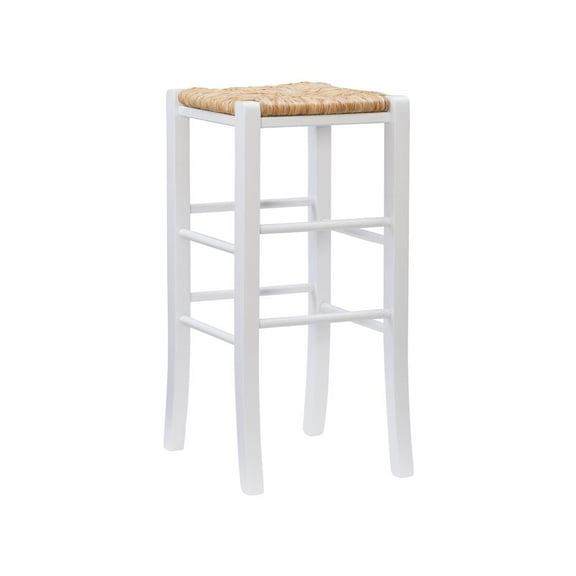 Linon Gianna Backless Barstool White Set Of 2