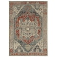 thumbnail image 1 of Linon Great Zero Anlow Machine Made Polyester 5'x7'6" Rug in Ivory, 1 of 5
