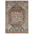 thumbnail image 1 of Linon Great Zero Anlow Machine Made Polyester 8'x10' Rug in Ivory, 1 of 5