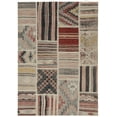 thumbnail image 1 of Linon Great Zero Giles Machine Made Polyester 8'x10' Rug in Ivory, 1 of 6