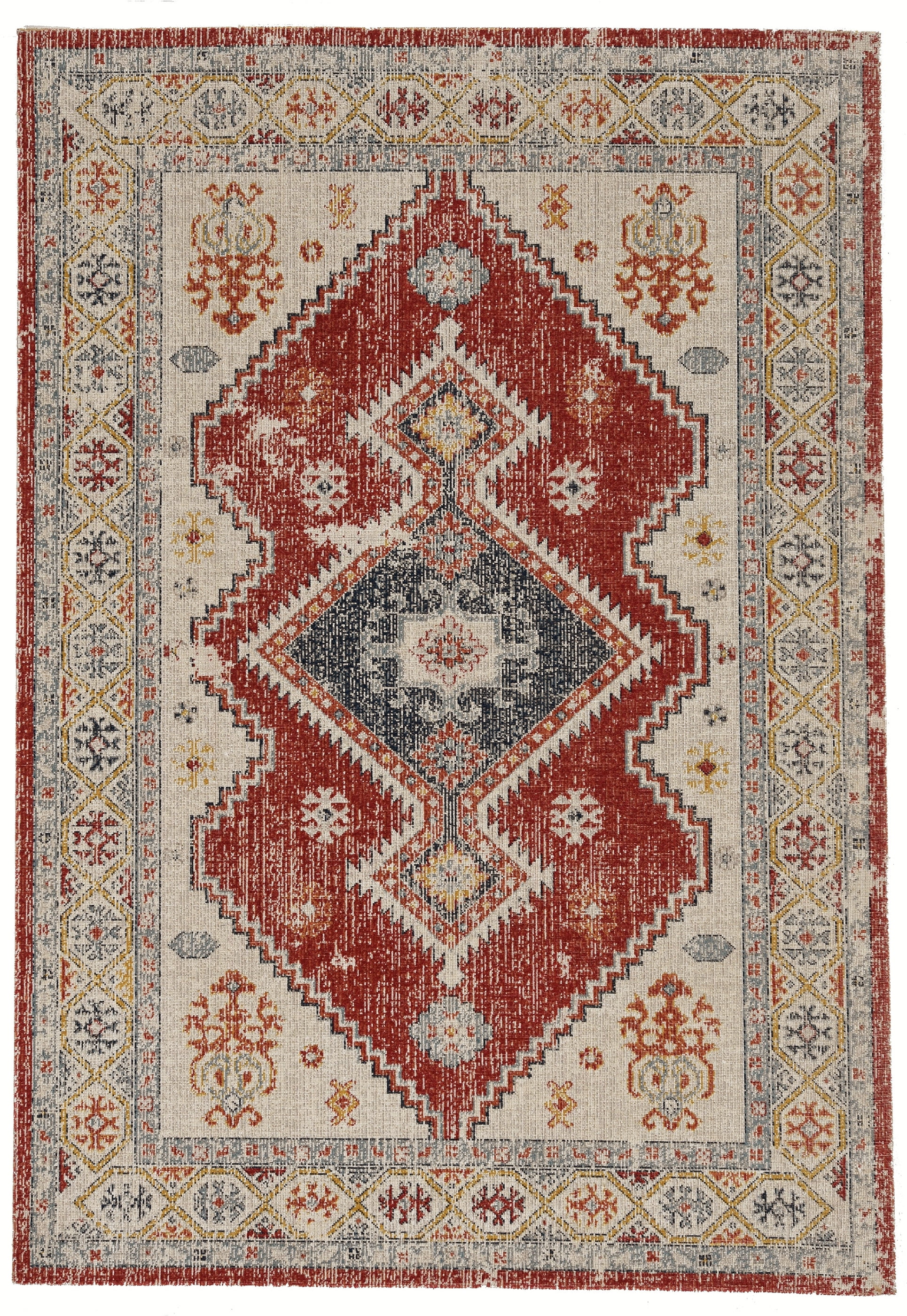 Machine Made Polyester Rugs Linon Great Zero Koble Machine Made Polyester 5'x7'6