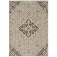 thumbnail image 1 of Linon Great Zero Rollins Machine Made Polyester 8'x10' Rug in Ivory, 1 of 5