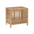 thumbnail image 1 of Linon Harding Lift-Top Hamper, Natural Bamboo Finish, 1 of 12