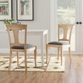 thumbnail image 1 of Linon Heaton Dining Side Chair, Set of 2, Natural, 1 of 10