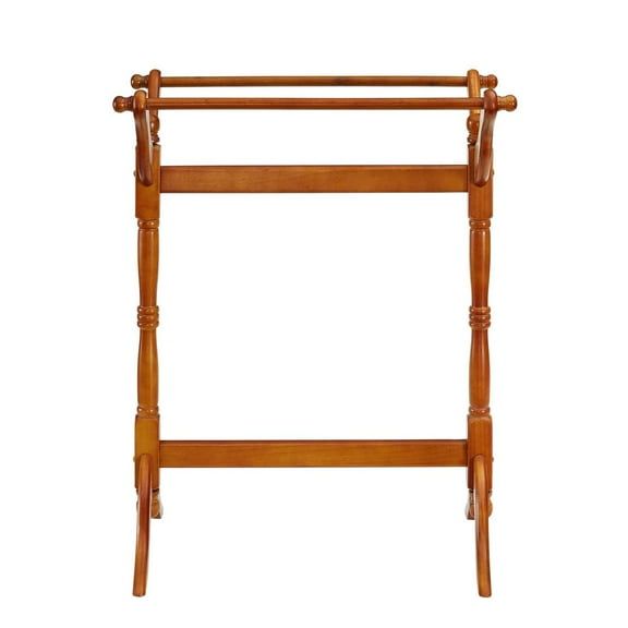 Powell Oak Blanket/Quilt Rack