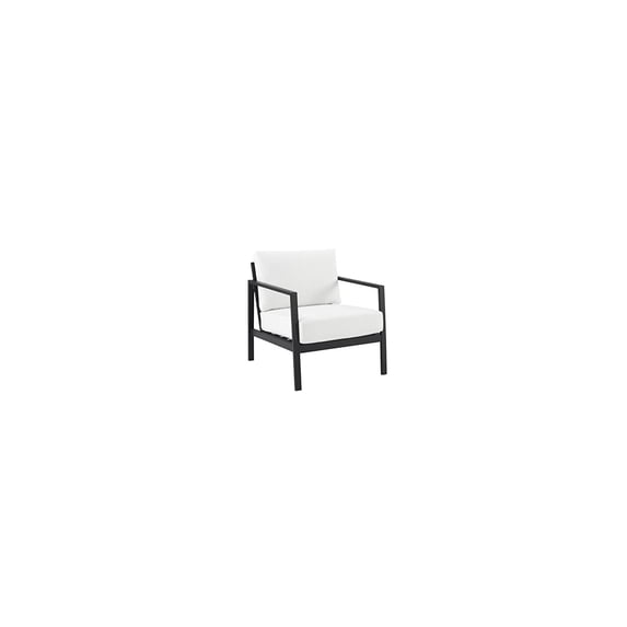 Linon Holland White Single Chair
