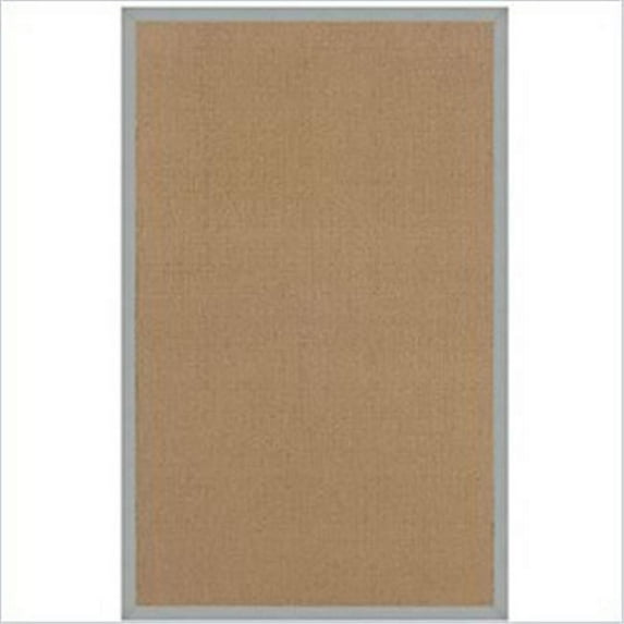 Linon Home Décor Athena Area Rug or Runner Collection, Cork and Ice Blue, 2.5' x 12'