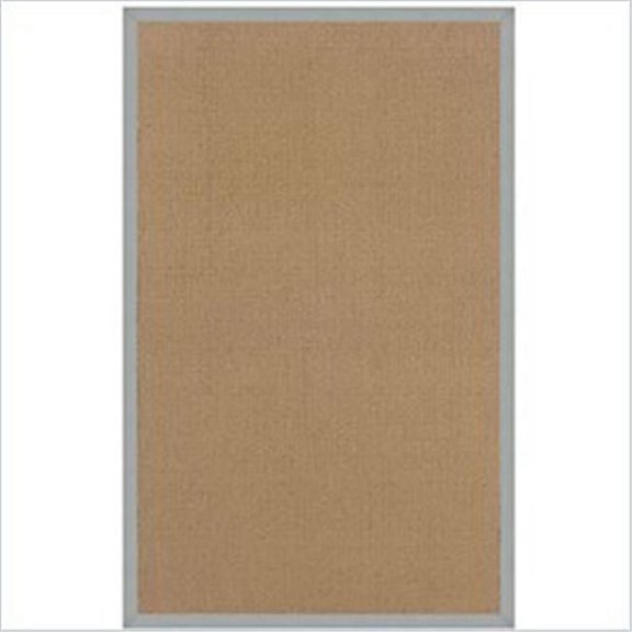 Linon Home Décor Athena Area Rug or Runner Collection, Cork and Ice Blue, 2.5' x 12'