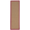 thumbnail image 1 of Linon Home Décor Athena Area Rug or Runner Collection, Cork and Red, 8.75' x 12', 1 of 2