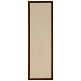thumbnail image 1 of Linon Athena Natural & Brown 2.6x8 Runner Rug, 1 of 6