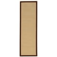 thumbnail image 1 of Linon Athena Sisal and Brown 2.6' x 12' Runner, 1 of 3