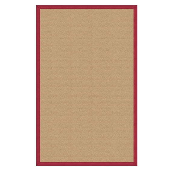 Linon Home Décor Athena Sisal & Red, 8.9' x 12'