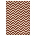 thumbnail image 1 of Claremont Chevron Terracotta Rug, Multiple Sizes, 1 of 6