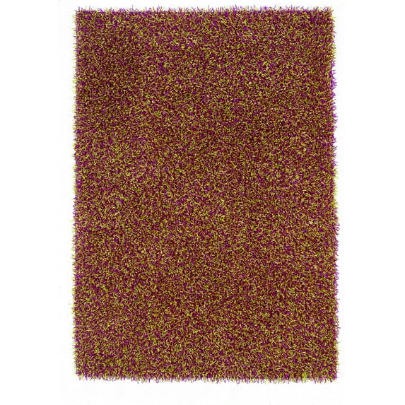 Linon Home Décor Confetti Area Rug Collection, Pink and Green, 5' x 7'