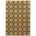 thumbnail image 1 of Linon Home Décor Elegance Area Rug Collection, Beige and Navy, 2' x 3', 1 of 6