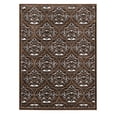 thumbnail image 1 of Linon Home Décor Elegance Area Rug Collection, Brown and Ivory, 2' x 3', 1 of 6