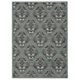 thumbnail image 1 of Linon Home Décor Elegance Area Rug Collection, Turquoise and Gray, 2' x 3', 1 of 6