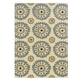 thumbnail image 1 of Linon Home Décor Le Soleil Area Rug Collection, Black and Ivory, 8' x 10', 1 of 8