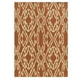thumbnail image 1 of Linon Home Décor Le Soleil Area Rug Collection, Ivory and Terracotta, 8' x 10', 1 of 5