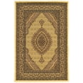 thumbnail image 1 of Linon Home Décor Locksley Area Rug Collection, Cream and Black, 5' x 7.6', 1 of 5