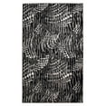 thumbnail image 1 of Linon Home Décor Milan Area Rug Collection, Gray and Black, 5' x 7.7", 1 of 3