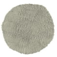 thumbnail image 1 of Linon Home Décor New Flokati Area Rug Collection, Light Gray, 8' Round, 1 of 5