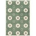 thumbnail image 1 of Linon Home Décor Prisma Area Rug Collection, Aqua and White, 5.25' x 7.5', 1 of 3