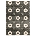 thumbnail image 1 of Linon Home Décor Prisma Area Rug Collection, Charcoal and White, 5.25' x 7.5', 1 of 2
