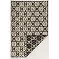 thumbnail image 1 of Linon Home Décor Salonika Area Rug Collection, Black and Natural, 5' x 8', 1 of 3