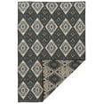 thumbnail image 1 of Linon Home Décor Salonika Area Rug Collection, Gray and Ivory, 5' x 8', 1 of 4