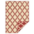thumbnail image 1 of Linon Home Décor Salonika Area Rug Collection, Red and Natural, 5' x 8', 1 of 3