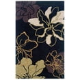 thumbnail image 1 of Linon Home Décor Trio Area Rug Collection, Black and Gold, 5' x 7', 1 of 3