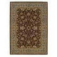 thumbnail image 1 of Linon Home Décor Trio Traditional Area Rug Collection, Brown and Light Blue, 5' x 7', 1 of 4