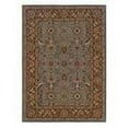 thumbnail image 1 of Linon Home Décor Trio Traditional Area Rug Collection, Light Blue and Brown, 5' x 7', 1 of 3