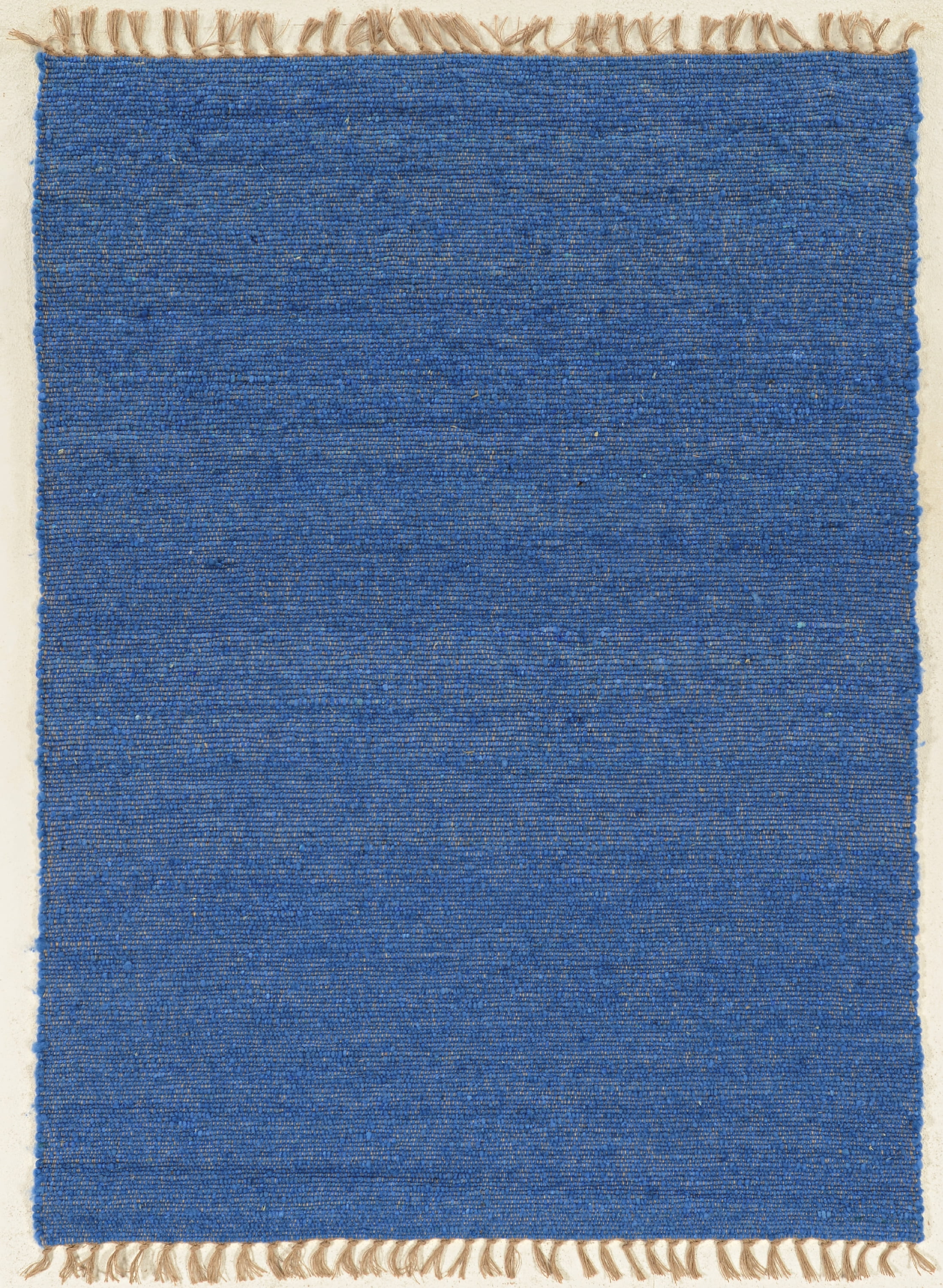 Linon Home Décor Verginia Berber Area Rug Collection, Blue, 5.25' x 7.5'