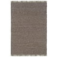 thumbnail image 1 of Linon Home DÃ©cor Verginia Berber Area Rug Collection, Brown and Blue, 3.5' x 5.5', 1 of 3