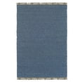 thumbnail image 1 of Linon Home DÃ©cor Verginia Berber Area Rug Collection, Denim Blue and Denim Blue, 7.83' x 10.3', 1 of 4