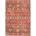 thumbnail image 1 of Linon Home Décor Washable Devlin Area Rug or Runner Collection, Red and Ivory, 3' x 5', 1 of 19