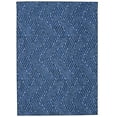 thumbnail image 1 of Linon Home Décor Washable Fuller Area Rug or Runner Collection, Blue and Ivory, 5' x 7', 1 of 40