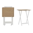 thumbnail image 1 of Linon Marlowe Natural Tray Table Set, 1 of 16